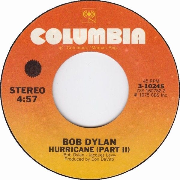 Bob Dylan Hurricane